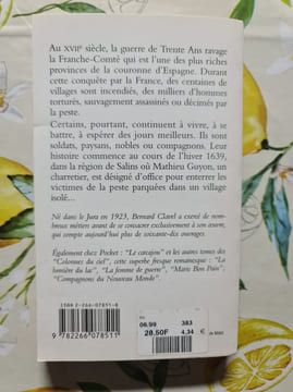 Les Colonnes du ciel tome 1 : La Saison des loups. Clavel Bernard