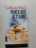 Parce que je t'aime. Guillaume Musso