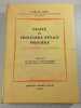 Trait&eacute; de proc&eacute;dure p&eacute;nale polici&egrave;re : &eacute;tude th&eacute;orique et pratique. Charles Parra