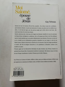 Moi Salomé épouse de Jésus. Guy Trévoux