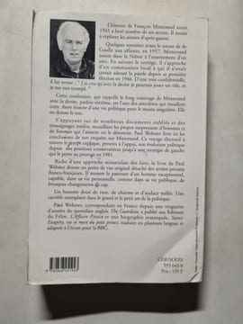 Mitterrand: L'autre histoire 1945-1995. Paul Webster