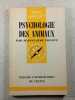 Psychologie des animaux. Jean-Claude Filloux