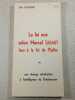 La foi nue selon Marcel Legaut face &agrave; la foi de l'&Eacute;glise ou une &eacute;trange introduction &agrave; l'intelligence du Christianisme. Elie Gautier