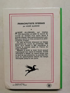 Parachutiste d'essais