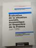 &Eacute;valuation de la situation sociale &eacute;conomique et financi&egrave;re de la France Juin 1993. Jean Raynaud