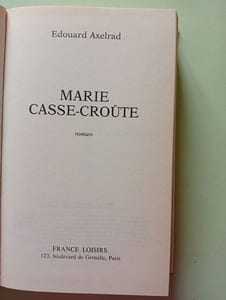 Marie Casse-Croute