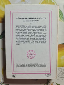Zéphyrin prend la route