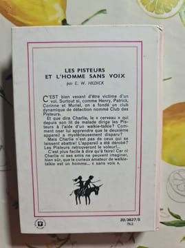 Les pisteurs et l'homme sans voix. E. W. Hildick