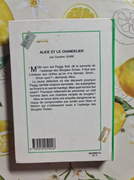 Alice et le chandelier. Caroline Quine