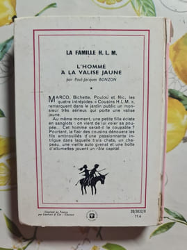 L'homme à la valise jaune. Paul-Jacques Bonzon