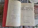 Les Textes Fran&ccedil;ais. J.-R. Chevallier et P. Audiat
