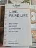 Lire faire lire. Bernadette Seibel