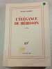 L'&eacute;l&eacute;gance du h&eacute;risson. MURIEL BARBERY