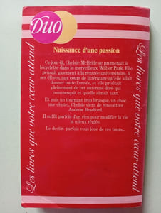 Naissance d'une passion
