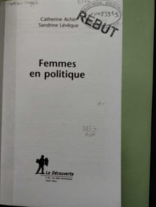 Femmes en politique