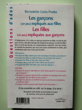 Garcons (Un Peu) Expliques Aux Filles Les Filles (Un Peu) Expliquees Aux Garcons (Les). Costa-Prades Bernadette
