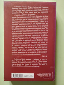 Persécutions dans l'Antiquité: Victimes héros martyrs