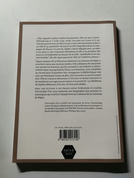 La comtesse. Christophe Fiat