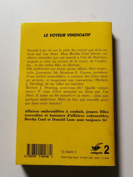 Le Voyeur vindicatif. A.A. Fair (Erle Stanley Gardner)