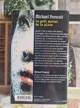 Le goût mortel de la pluie. Michael Prescott
