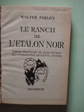 Le Ranch de l'étalon noir. Walter Farley
