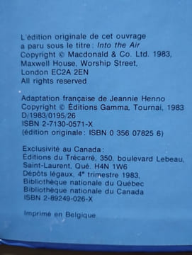 Ma première encyclopédie Gamma: Dans les airs. Robin Kerrod - Jeannie Henno