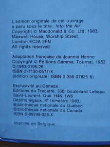Ma première encyclopédie Gamma: Dans les airs