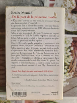 De la part de la princesse morte. Kenizé Mourad