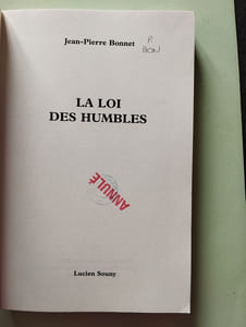 La Loi des humbles