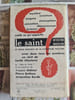 Le Saint retrouve Greta. Leslie Charteris