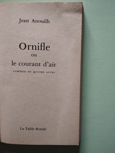 Ornifle ou le courant d'air