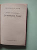 Le mannequin d'osier. Anatole France