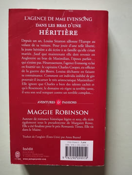Dans les bras d'une héritière. Robinson Maggie Busnel Anne