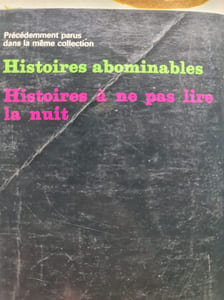 Histoires à faire peur