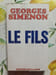 Le fils. Georges Simenon
