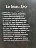 Le beau L&eacute;o. Sarah Gentil