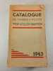 Catalogue de timbres-poste 1943. Yvert & Tellier-Champion