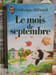 Le mois de septembre. Fr&eacute;d&eacute;rique H&eacute;brard