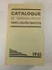 Catalogue de timbres-poste 1942. YVERT & TELLIER-CHAMPION