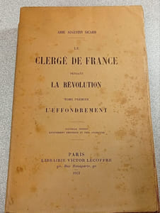 Le clergé de France pendant la Révolution Tome premier : L'effondrement