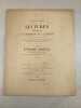 Lectures historiques &agrave; la Sorbonne et &agrave; l'Institut 3e Livraison. Fran&ccedil;ois Combes