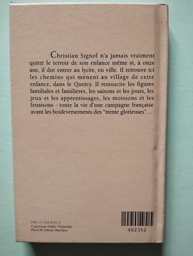 Trésors d'enfance. Christian Signol