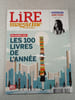 Lire magazine litt&eacute;raire n&deg;503 Les 100 livres de l'ann&eacute;e. 