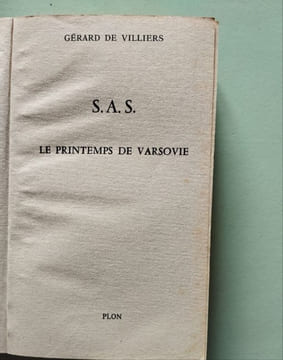 Le printemps de Varsovie. Gérard De Villiers