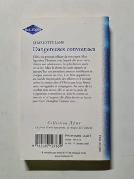 Dangereuses convoitises. Charlotte Lamb