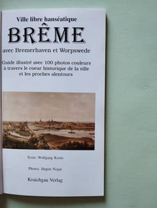 Brême: Guide de la ville avec 100 photos en couleurs et plan de la ville