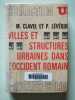 Villes et structures urbaines dans l'Occident romain. M. Clavel et P. L&eacute;v&ecirc;que