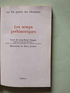 Les temps prehistoriques