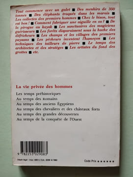 Les temps prehistoriques. Nougier-l.R
