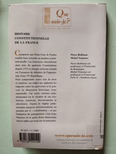 Histoire constitutionnelle de la France